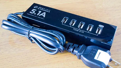 USB電源タップ