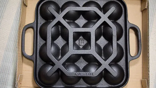 たこ焼き器の裏側