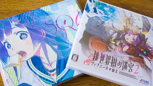 新世界樹の迷宮2　特典CDとパッケージ