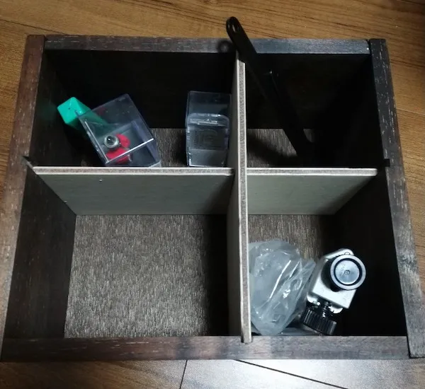 トリマーを使って作った箱
