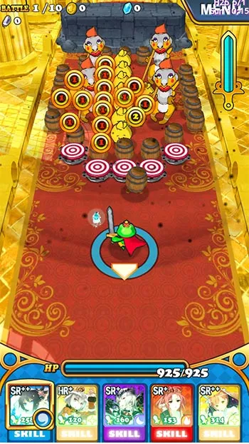 ウチ姫　ゲーム画面